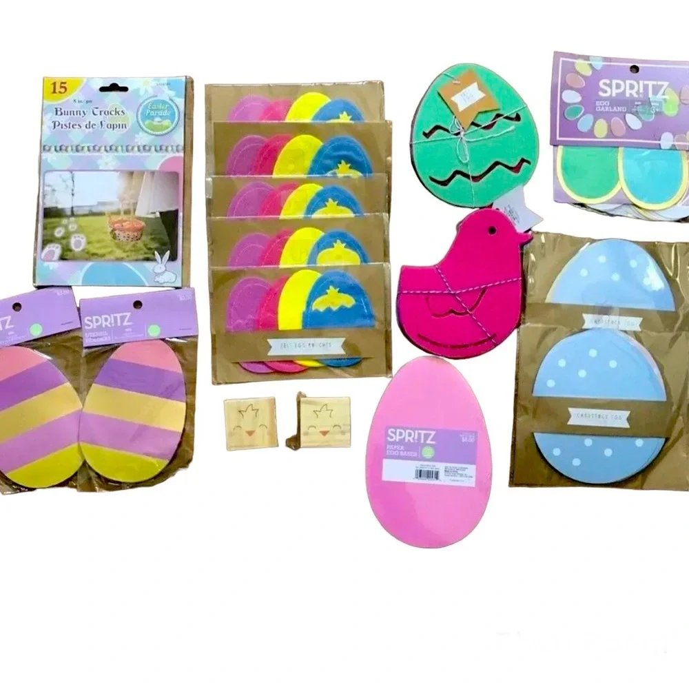 Target Spritz Lot of Easter craft and decorations NEW